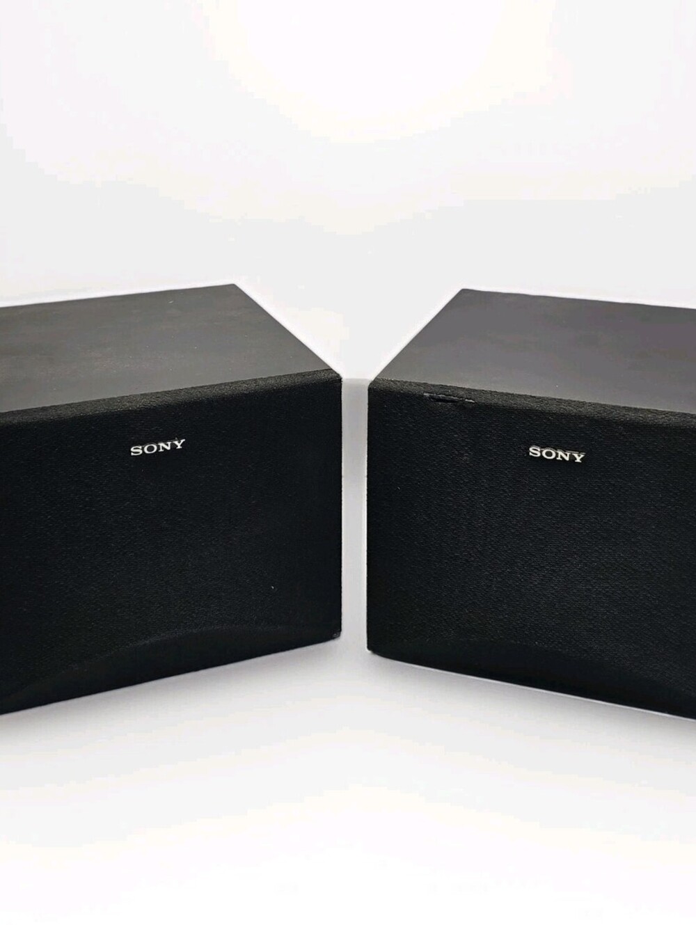 Sony SS-SR290 Bookshelf Surround Speakers Pair 8 Ohm 100W Tested Black